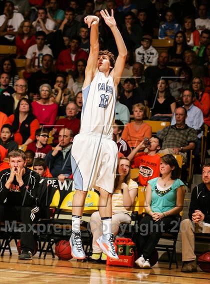 Thumbnail 1 in Valor Christian vs. Lewis-Palmer (CHSAA 4A Final) photogallery.