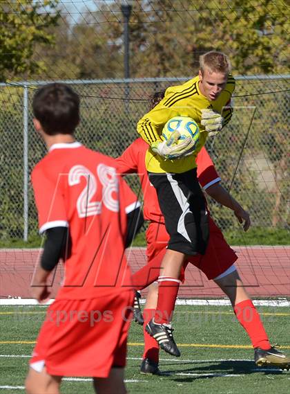Thumbnail 3 in Sacramento Country Day vs. Victory Christian (CIF SJS D7 Final) photogallery.