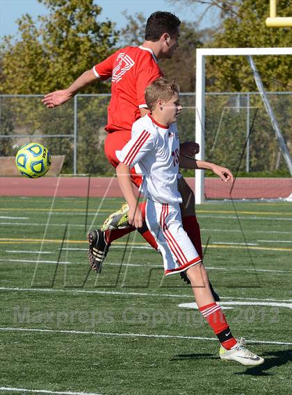 Thumbnail 2 in Sacramento Country Day vs. Victory Christian (CIF SJS D7 Final) photogallery.