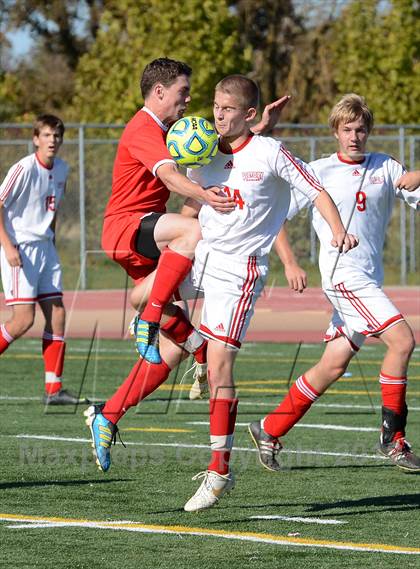 Thumbnail 2 in Sacramento Country Day vs. Victory Christian (CIF SJS D7 Final) photogallery.