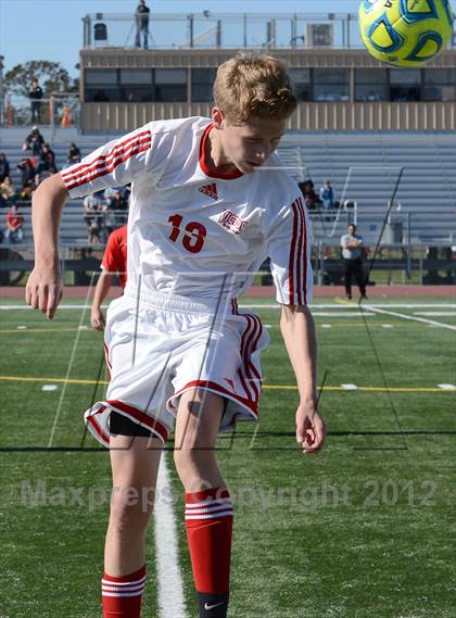 Thumbnail 3 in Sacramento Country Day vs. Victory Christian (CIF SJS D7 Final) photogallery.