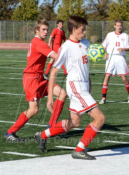Thumbnail 3 in Sacramento Country Day vs. Victory Christian (CIF SJS D7 Final) photogallery.