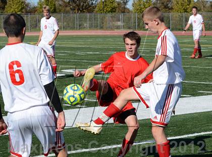 Thumbnail 3 in Sacramento Country Day vs. Victory Christian (CIF SJS D7 Final) photogallery.