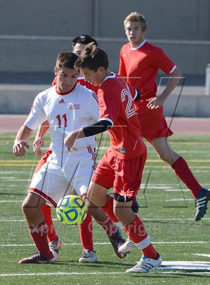 Thumbnail 3 in Sacramento Country Day vs. Victory Christian (CIF SJS D7 Final) photogallery.