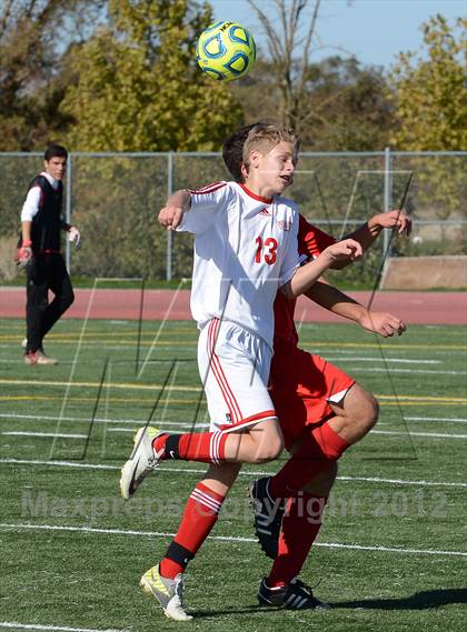 Thumbnail 2 in Sacramento Country Day vs. Victory Christian (CIF SJS D7 Final) photogallery.