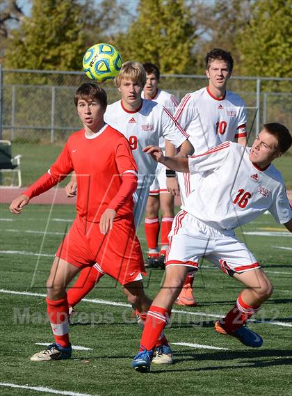Thumbnail 3 in Sacramento Country Day vs. Victory Christian (CIF SJS D7 Final) photogallery.