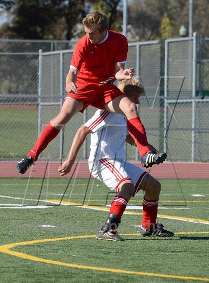 Thumbnail 2 in Sacramento Country Day vs. Victory Christian (CIF SJS D7 Final) photogallery.