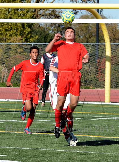 Thumbnail 2 in Sacramento Country Day vs. Victory Christian (CIF SJS D7 Final) photogallery.