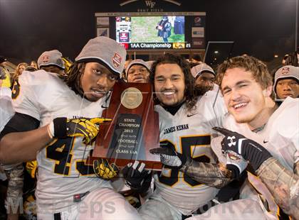 Thumbnail 2 in James Kenan vs. West Montgomery (NCHSAA 1AA Final) photogallery.