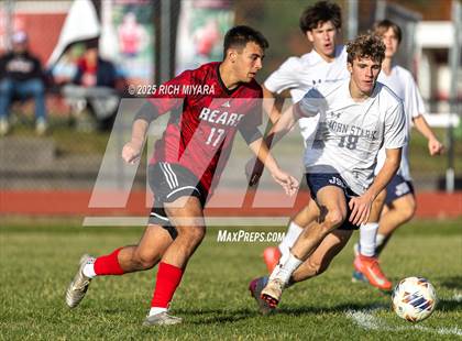 Thumbnail 1 in Coe-Brown Academy vs. Stark (NHIAA D2 First Round) photogallery.