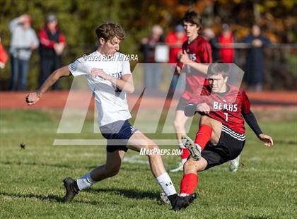Thumbnail 1 in Coe-Brown Academy vs. Stark (NHIAA D2 First Round) photogallery.