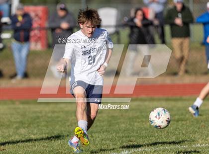 Thumbnail 3 in Coe-Brown Academy vs. Stark (NHIAA D2 First Round) photogallery.