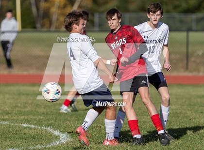Thumbnail 3 in Coe-Brown Academy vs. Stark (NHIAA D2 First Round) photogallery.