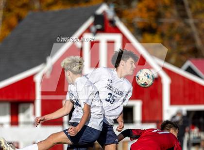 Thumbnail 3 in Coe-Brown Academy vs. Stark (NHIAA D2 First Round) photogallery.