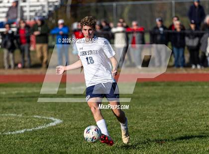 Thumbnail 3 in Coe-Brown Academy vs. Stark (NHIAA D2 First Round) photogallery.