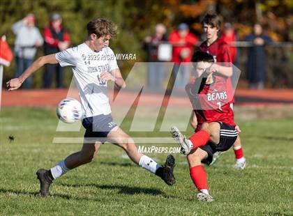 Thumbnail 2 in Coe-Brown Academy vs. Stark (NHIAA D2 First Round) photogallery.