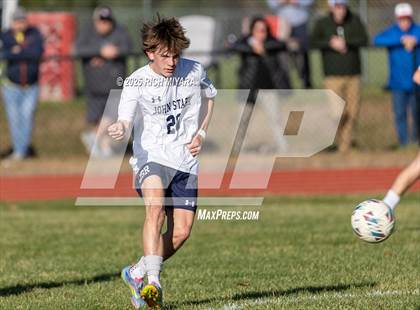 Thumbnail 1 in Coe-Brown Academy vs. Stark (NHIAA D2 First Round) photogallery.