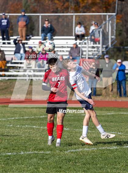 Thumbnail 3 in Coe-Brown Academy vs. Stark (NHIAA D2 First Round) photogallery.