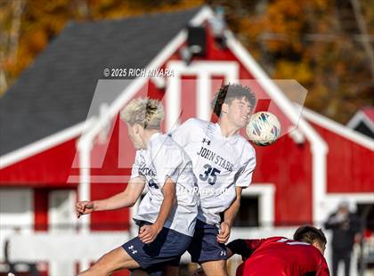 Thumbnail 2 in Coe-Brown Academy vs. Stark (NHIAA D2 First Round) photogallery.
