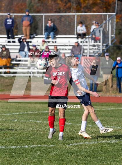 Thumbnail 1 in Coe-Brown Academy vs. Stark (NHIAA D2 First Round) photogallery.