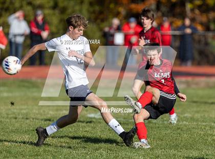 Thumbnail 3 in Coe-Brown Academy vs. Stark (NHIAA D2 First Round) photogallery.
