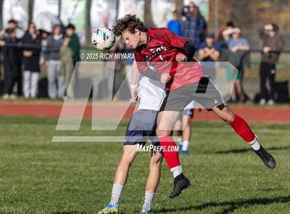 Thumbnail 3 in Coe-Brown Academy vs. Stark (NHIAA D2 First Round) photogallery.