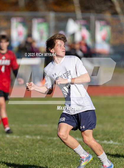 Thumbnail 1 in Coe-Brown Academy vs. Stark (NHIAA D2 First Round) photogallery.