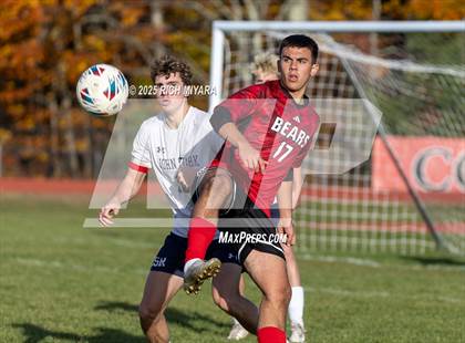 Thumbnail 3 in Coe-Brown Academy vs. Stark (NHIAA D2 First Round) photogallery.