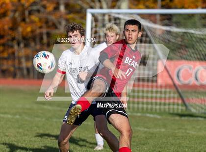 Thumbnail 1 in Coe-Brown Academy vs. Stark (NHIAA D2 First Round) photogallery.