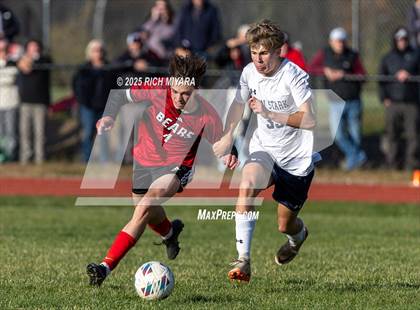 Thumbnail 3 in Coe-Brown Academy vs. Stark (NHIAA D2 First Round) photogallery.