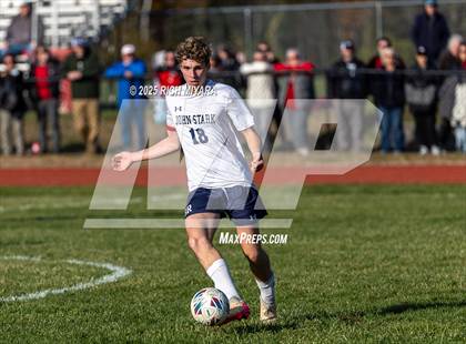 Thumbnail 2 in Coe-Brown Academy vs. Stark (NHIAA D2 First Round) photogallery.
