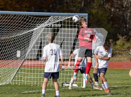Thumbnail 1 in Coe-Brown Academy vs. Stark (NHIAA D2 First Round) photogallery.