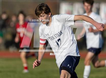 Thumbnail 3 in Coe-Brown Academy vs. Stark (NHIAA D2 First Round) photogallery.
