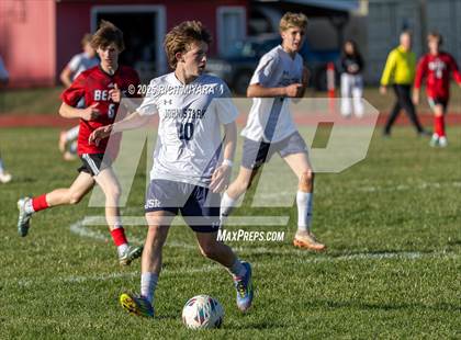 Thumbnail 1 in Coe-Brown Academy vs. Stark (NHIAA D2 First Round) photogallery.