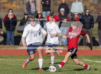 Thumbnail 2 in Coe-Brown Academy vs. Stark (NHIAA D2 First Round) photogallery.