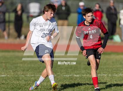 Thumbnail 2 in Coe-Brown Academy vs. Stark (NHIAA D2 First Round) photogallery.