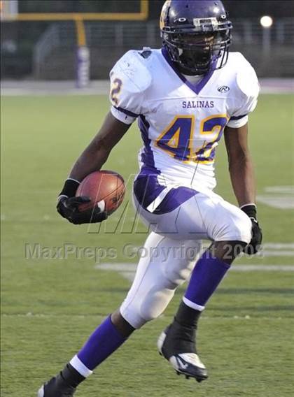 Thumbnail 3 in Salinas vs. Wilcox (CIF CCS Large School Division Playoffs) photogallery.