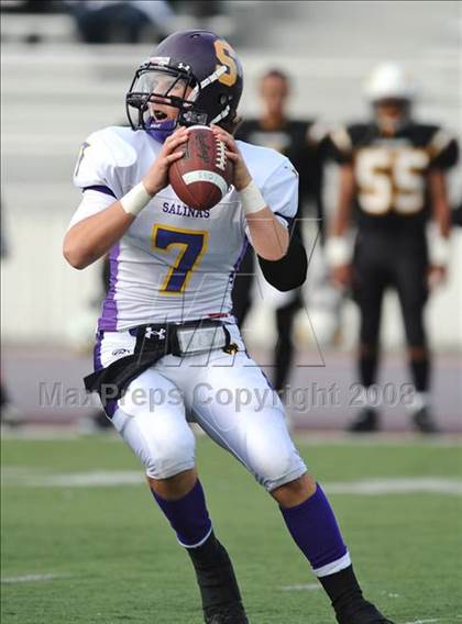 Thumbnail 2 in Salinas vs. Wilcox (CIF CCS Large School Division Playoffs) photogallery.