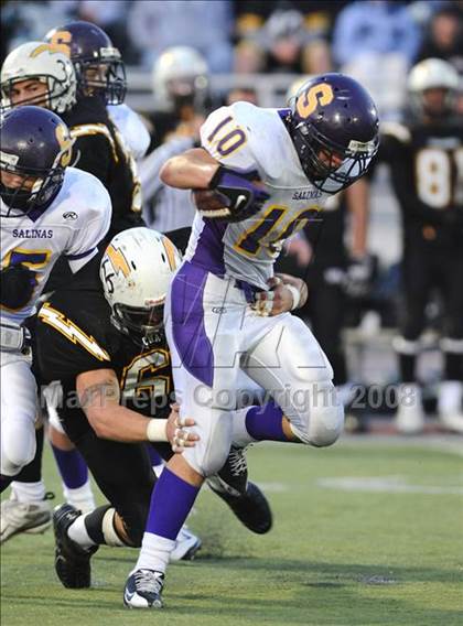 Thumbnail 3 in Salinas vs. Wilcox (CIF CCS Large School Division Playoffs) photogallery.