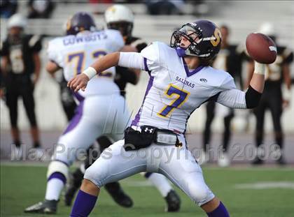 Thumbnail 3 in Salinas vs. Wilcox (CIF CCS Large School Division Playoffs) photogallery.