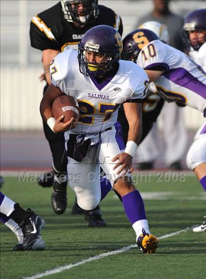 Thumbnail 3 in Salinas vs. Wilcox (CIF CCS Large School Division Playoffs) photogallery.