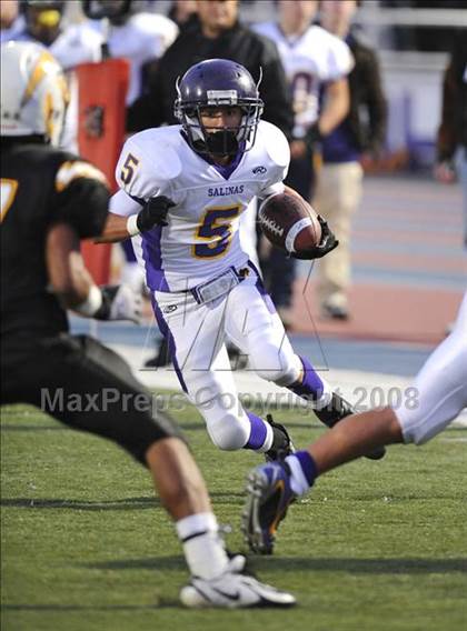 Thumbnail 3 in Salinas vs. Wilcox (CIF CCS Large School Division Playoffs) photogallery.