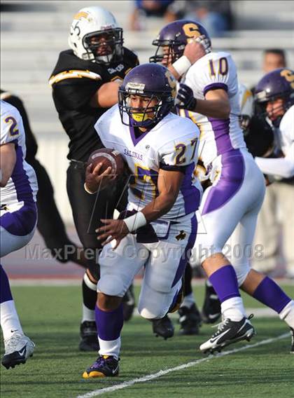 Thumbnail 2 in Salinas vs. Wilcox (CIF CCS Large School Division Playoffs) photogallery.