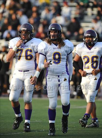 Thumbnail 3 in Salinas vs. Wilcox (CIF CCS Large School Division Playoffs) photogallery.