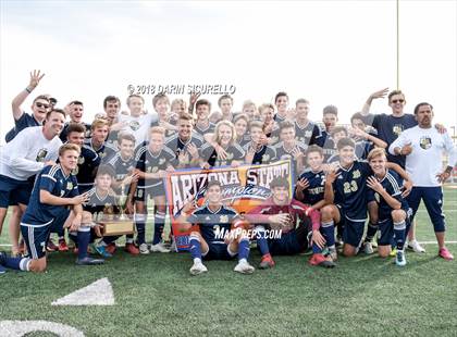 Thumbnail 3 in Brophy College Prep vs. Desert Vista (AIA 6A Championship Awards)  photogallery.