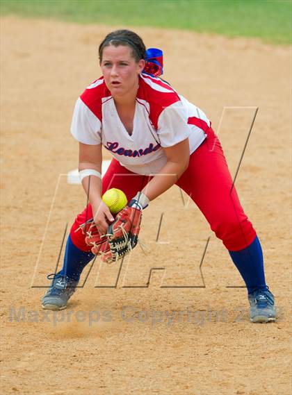 Thumbnail 3 in Leander vs. Gregory-Portland (UIL 4A Region IV Regional Quarter Finals) photogallery.