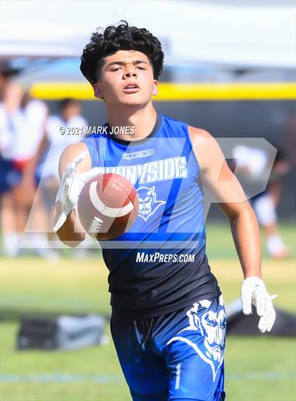 Thumbnail 2 in Mesquite vs. Sunnyside (Cactus Duel Out West 7-on-7 Tournament) photogallery.