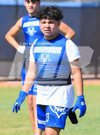 Thumbnail 2 in Mesquite vs. Sunnyside (Cactus Duel Out West 7-on-7 Tournament) photogallery.