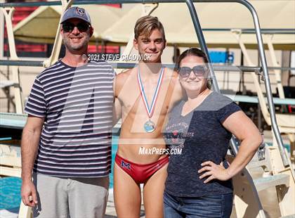 Thumbnail 1 in AIA Division 1-3 Diving State Championships  (Awards) photogallery.