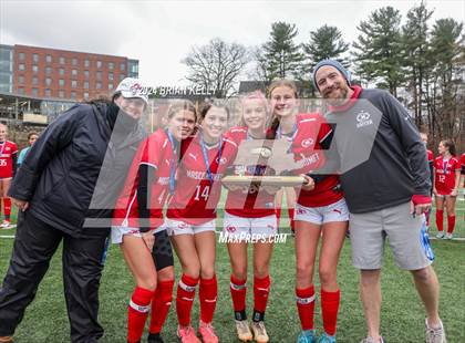 Thumbnail 2 in Masconomet Regional vs Duxbury (MIAA Division 2 Final) photogallery.